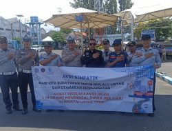 Operasi Simpatik Gabungan dan Cek Kesehatan Gratis di Terminal Batu