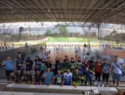 Dua Kontingen KONI Lahat Tiba di Muba, Siap Bertanding Gas Pol