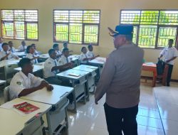 Monitoring Distribusi MBG ke SMA Unggulan Taruna Cenderawasih, Ini Pesan Irwasda Polda Papua