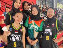Tim Basket Putri Lahat Hajar Tim Basket Putri Ogan Ilir dengan Score 16-O