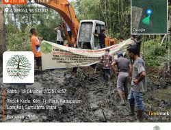 Diduga Oknum Kades Bubun dan Mantan Camat Tanjung Pura Perjualbelikan Lahan Mangrove, LSM Elang Mas Akan Lapor ke Polres Langkat