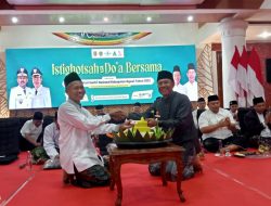 Istighosah dan Doa Bersama Peringati Hari Santri Nasional 2025 di Pendopo Widya Graha Kabupaten Ngawi