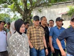 Wabup Lahat Pantau Langsung Pembongkaran Kafe Remang-Remang di Tepian Lematang