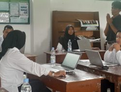 Pemdes Wakah Ngrambe, Ngawi, Mengadakan Penyaringan dan Penjaringan Ujian 3 Perangkat Desa dengan Transparan