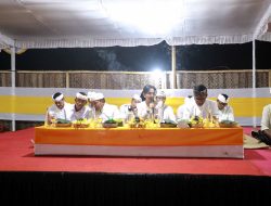 Ketua TP PKK Badung Hadiri Karya Atma Wedana di Desa Adat Semana