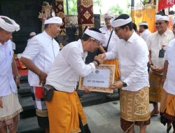 Bupati Badung Adi Arnawa Hadiri Karya Ngenteg Linggih, Pura Pasek Gelgel Tagtag, Seminyak