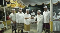 Dukung Kegiatan Keagamaan dan Program Lingkungan Berkelanjutan, Bupati Badung Upasaksi Karya Dewa Yadnya di Mengwitani dan Sembung