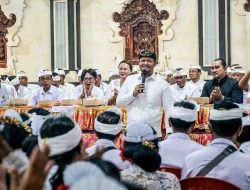Wabup Badung Hadiri Karya Ngenteg Linggih di Banjar Sengguan Pasekan Sading