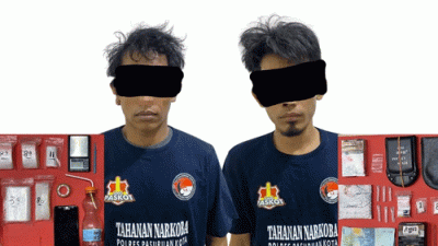 Polres Pasuruan Kota Bekuk Dua Tersangka Pengedar Sabu di Dua Lokasi Berbeda