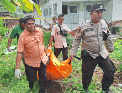 Geger, Penemuan Sesosok Mayat Laki-laki terlentang di Halaman Rumah, Polisi Ungkap Faktanya