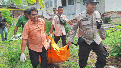 Geger, Penemuan Sesosok Mayat Laki-laki terlentang di Halaman Rumah, Polisi Ungkap Faktanya