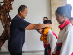 Wabup Badung Bagus Alit Sucipta Sambut Atlet PON IPSI Bali