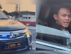 Arogan Pakai Strobo dan Sirine, Pajero Berpelat Dinas Polri Palsu Meringkuk di Polres Tasikmalaya Kota