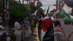 Panas Terik, Hati Membara Turun ke Jalan Bela Palestina