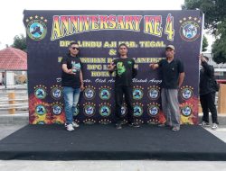 4 Tahun Anniversary DPC Lindu Aji Kabupaten Tegal Bertema dari Anggota oleh Anggota untuk Anggota