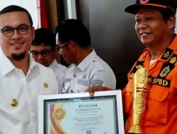 BPBD Sulbar Berikan Apresiasi BPBD Mateng Raih Juara 1 Gelora Award 2025