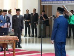 Gubernur Sulbar Resmi Lantik Junda Maulana Sebagai Sekda Sulbar, Perkuat Tata Kelola Pemerintahan Daerah