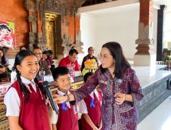 Ketua TP PKK Badung Gelar Aksi GENIUS Bagi Siswa SD di Desa Sangeh