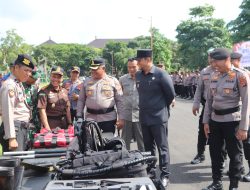 Wabup Badung Hadiri Apel Kesiapan Tanggap Darurat Bencana Hidrometeorologi