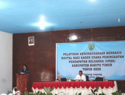 Dorong UMKM Naik Kelas, Pemkab Barito Timur Latih Pelaku Usaha dan Kader UP2K Go Digital