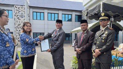 Bupati Barito Timur Pimpin Apel Peringatan Hari Pahlawan 2025, Begini Harapan M. Yamin