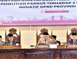 Dua Pansus DPRD Sumsel Minta Perpanjangan Pembahasan Raperda Inisiatif
