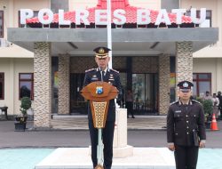 Wakapolres Batu Pimpin Upacara Hari Pahlawan, Tekankan Semangat Perjuangan di Era Modern