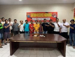 Gabungan tim Intel Morem 022/PT Unit Intel Kodim 0207/SML dan Sat Resnarkoba Lolres Pematang Siantar Berhasil Menangkap Bandar Narkoba