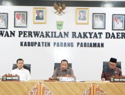 Pemkab Padang Pariaman Tegaskan Komitmen Transparansi dan Efisiensi dalam Jawaban Eksekutif RAPBD 2026