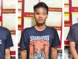 Anak di Bawah Umur Jadi Korban Pengeroyokan, 3 Pelaku Dijebloskan ke Sel Tahanan Polsek Purwosari Pasuruan