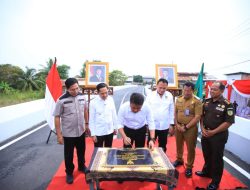 Ketua DPRD Sumsel Hadiri Peresmian Jembatan Layang Lettu Karim Gandus