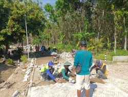 Pemdes Mengger Ngawi Percepatan Inftastruktur Pembangunan Pavingi Jalan Baru Sudah Dilaksanakan dengan Baik