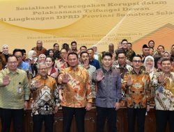 DPRD Sumsel dan KPK Gelar Sosialisasi Pencegahan Korupsi