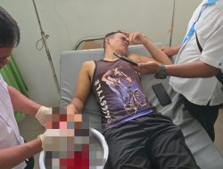 Sadis! Ditegur Saat Curi TBS Milik PTPN IV Tinjowan, Tiga Pria Mengamuk. Security PT JWM Dibacok dan Dikeroyok