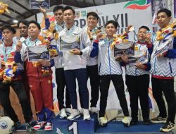 Menembak Kembali Sumbang Emas, Raihan Emas Batola 3 Kali Lompatan PORProv XI