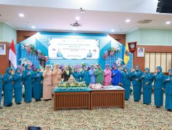 Ketua dan Pengurus TP PKK Batola Hadiri Peringatan HKG PKK ke-53 Provinsi Kalsel