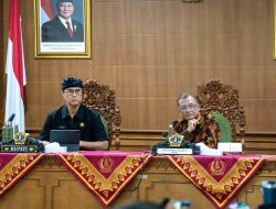 Sekda Badung Hadiri Rakor Program Pemberantasan Tindak Pidana Korupsi Tahun 2025
