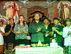 Wabup Hadiri HUT ke-41 ST Praja Wisnu Murti Bongkasa