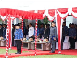 Wagub Sulbar Pimpin Upacara Peringatan HUT ke-54 KORPRI di Lapangan Kantor Gubernur