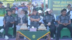 Ketua DPRD Sulbar Hadiri Upacara Peringatan HUT ke-3 PTA di Lapangan Tenis PELTI Mamuju