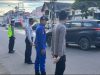 Dishub Sulbar Laksanakan Simulasi Pengaturan Lalu Lintas di Dua Lokasi Strategis Dalam Kota Mamuju ‎