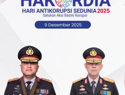 Peringati Hakordia 2025, Polda Sulbar Dukung Penuh Aksi Basmi Korupsi, Langka Nyata Wujudkan Daerah Maju ‎