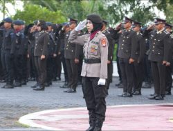 Peringatan Hari Ibu ke-97 di Polda Sulbar Unik dan Menarik Semua Perangkat Upacara Diambil Alih Polwan ‎