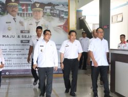 Sekdaprov Sulbar Lakukan Kunjungan ke OPD Evaluasi Penempatan Pasca Penggabungan Organisasi