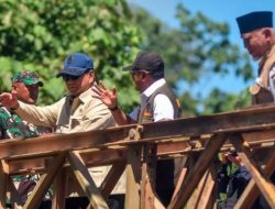 Presiden Prabowo Tinjau Jembatan Bailey Mantuang, Pastikan Percepatan Pemulihan Infrastruktur Pascabencana