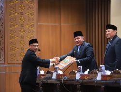 Gubernur Sampaikan Penjelasan Raperda APBD Sumsel 2026