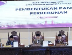Perbaiki Tata Kelola Perkebunan, DPRD Sumsel Bentuk Panitia Khusus