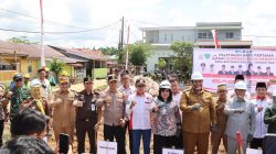 Kapolres Maros Dampingi Menteri Desa dan PDT RI pada Peletakan Batu Pertama Koperasi Merah Putih di Mandai