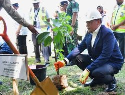 Ketua DPRD Sumsel Meresmikan Ground Breaking Perbaikan Jalan Batu Kuning–Kurup