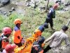 Polres Batu dan Tim Gabungan, Berhasil Temukan Korban Lakalantas yang Hanyut di sungai